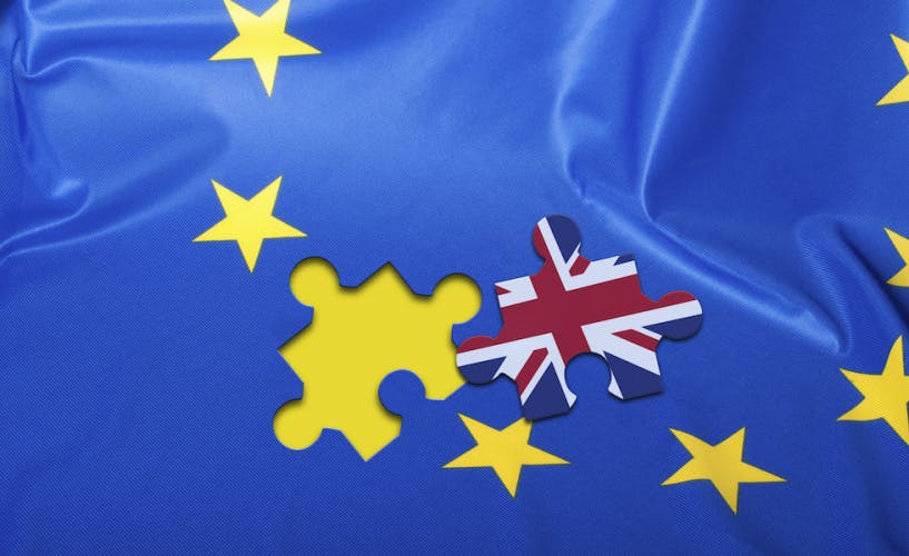 Brexit - Flag of European Union