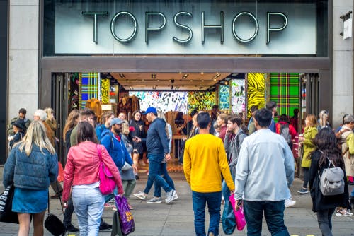 Arcadia Topshop