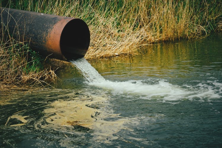 sewage drain