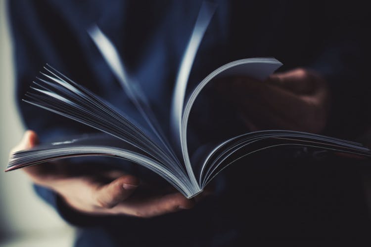newspaper reading