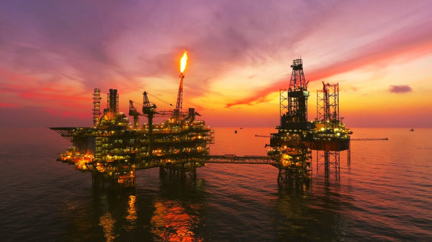 Oil rig